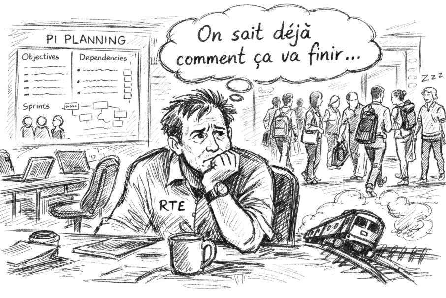 Illustration RTE - PI Planning